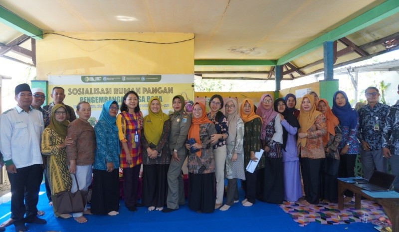 Penilaian Lomba Posyandu 6 SPM Tingkat Kabupaten  di Posyandu Melati Dusun Penarukan Lauq Desa Kebon Ayu