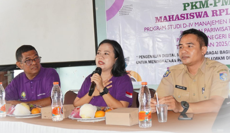 Acara PKM Mahasiswa RPL Gen 8 Program Studi Manajemen Bisnis Pariwisata