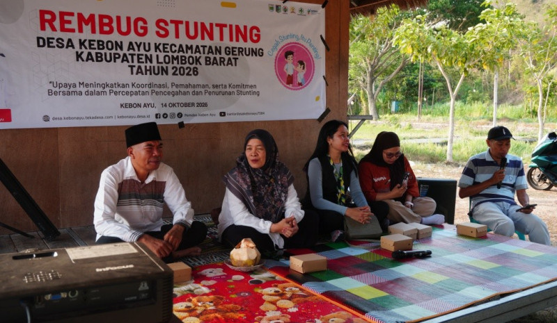 Kegiatan Rembug Stunting Desa Kebon Ayu Tahun 2026