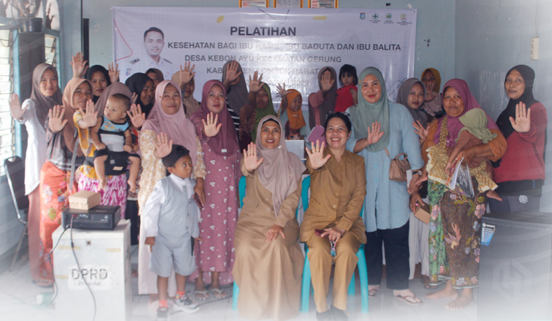 Pelatihan Kesehatan Bagi Bumil, Baduta dan Balita Desa Kebon Ayu Kecamatan Gerung