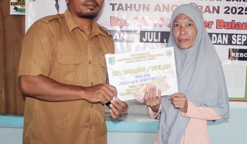 Pembagian BLT Termin Ketiga Untuk Bulan Juli s/d September