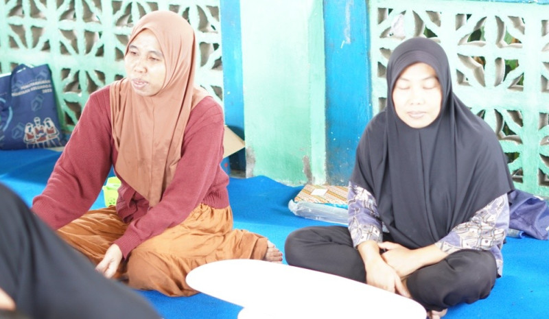 Kegiatan Posyandu Melati Dusun Penarukan Lauq Desa Kebon Ayu